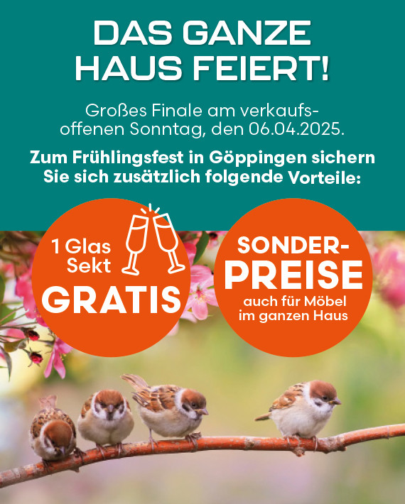 Das ganze Haus feiert mit!