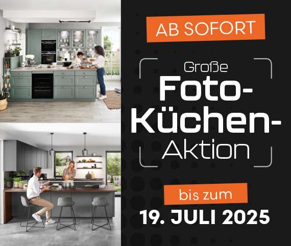 Große Foto-Küchen-Aktion bei Möbel Strobel in Göppingen!