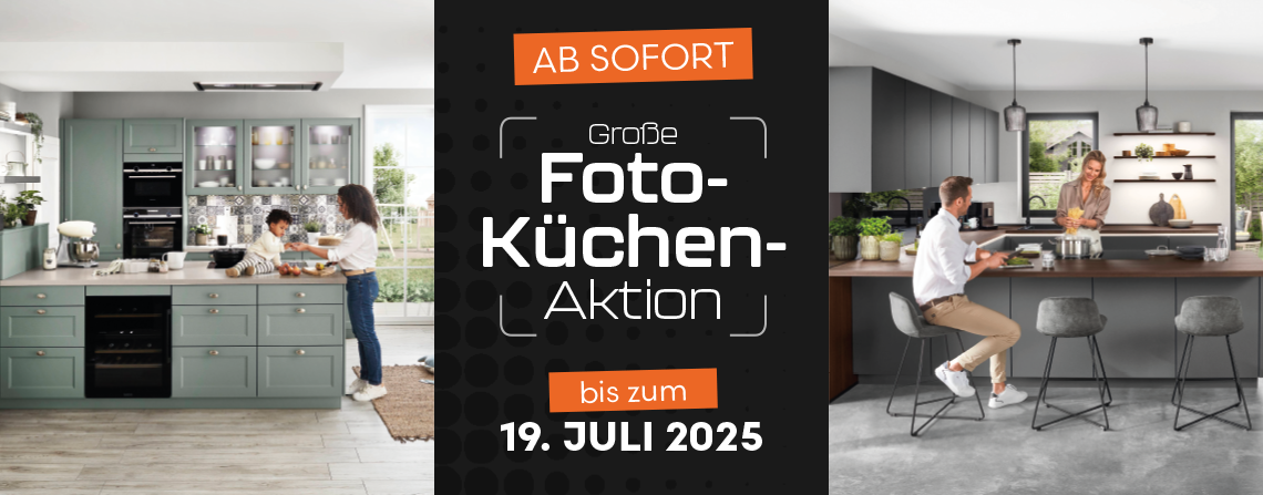 Große Foto-Küchen-Aktion bei Möbel Strobel in Göppingen!