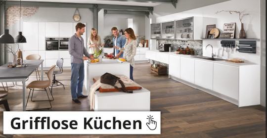 Grifflose Küchen