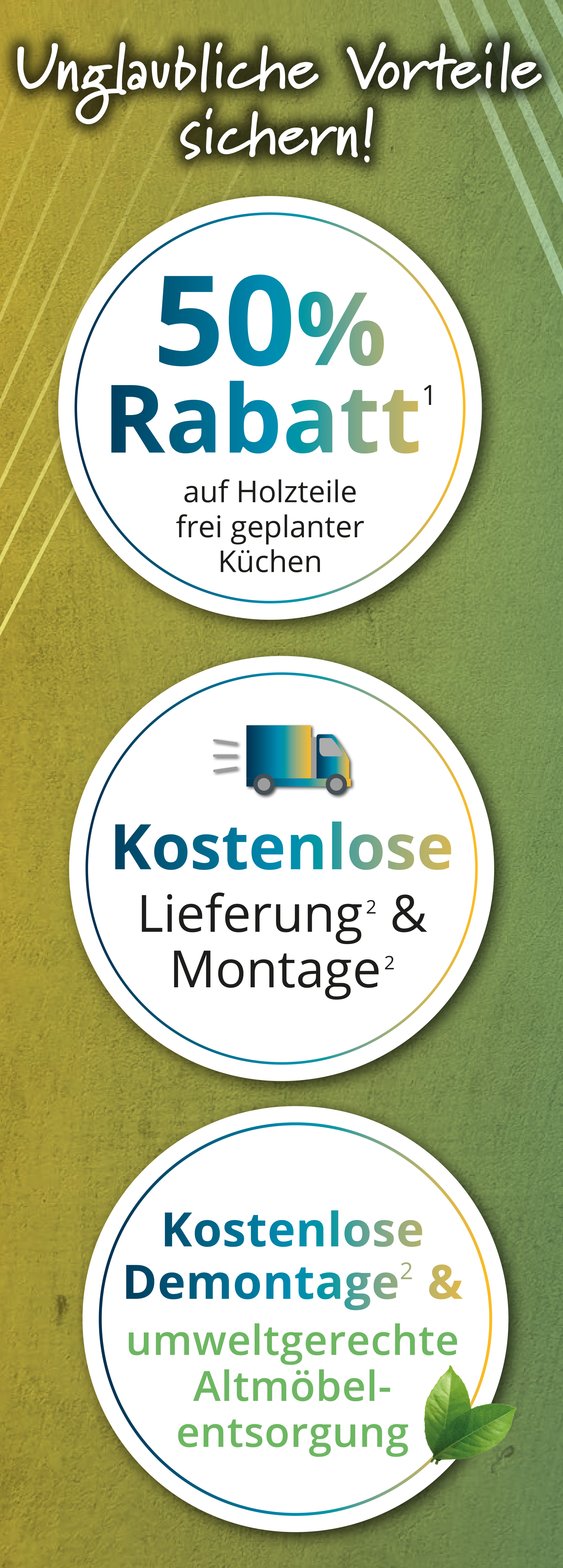 Unglaubliche Vorteile sichern!